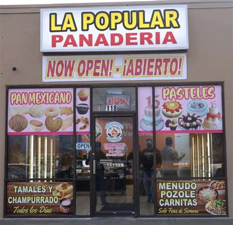 La popular panaderia - La popular panadería #3. The chef at La popular panadería #3 cooks tasty tamales, carnitas and rice pudding. Perfectly cooked pan dulce can make a profound impression on you. Competent employees reflect the style and character of this place. 4.7 is what this spot got from the Google rating system.